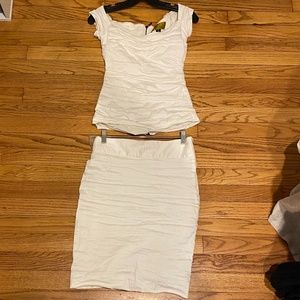 Nicole Miller skirt & top